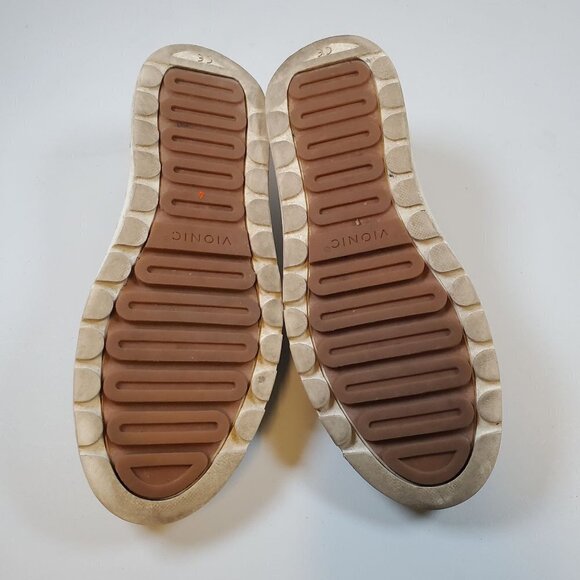 Vionic Dinora Leopard Snake Platform Leather Slip On Animal Print 8.5 Womens - Picture 7 of 12